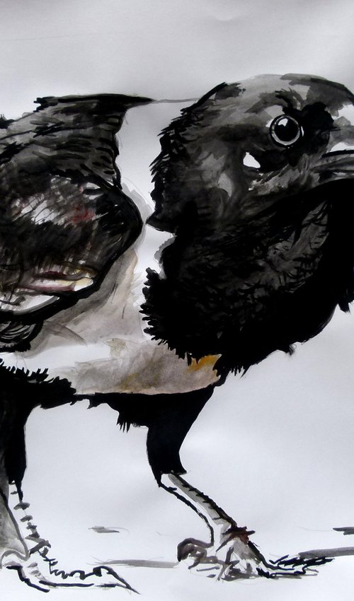 crow by Soso Kumsiashvili