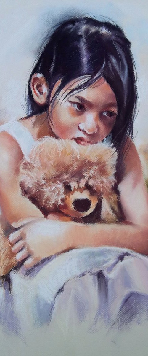 Teddy-bear by Magdalena Palega