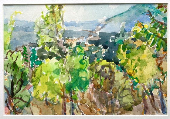 The Spring in Aquarelle