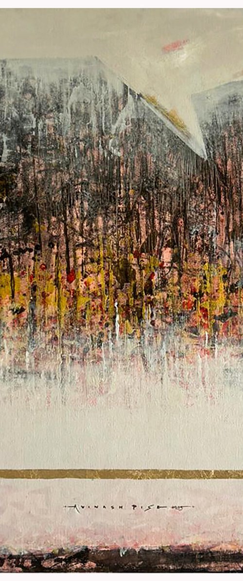 Silent Harmony_36"X36" by Avinash Pise