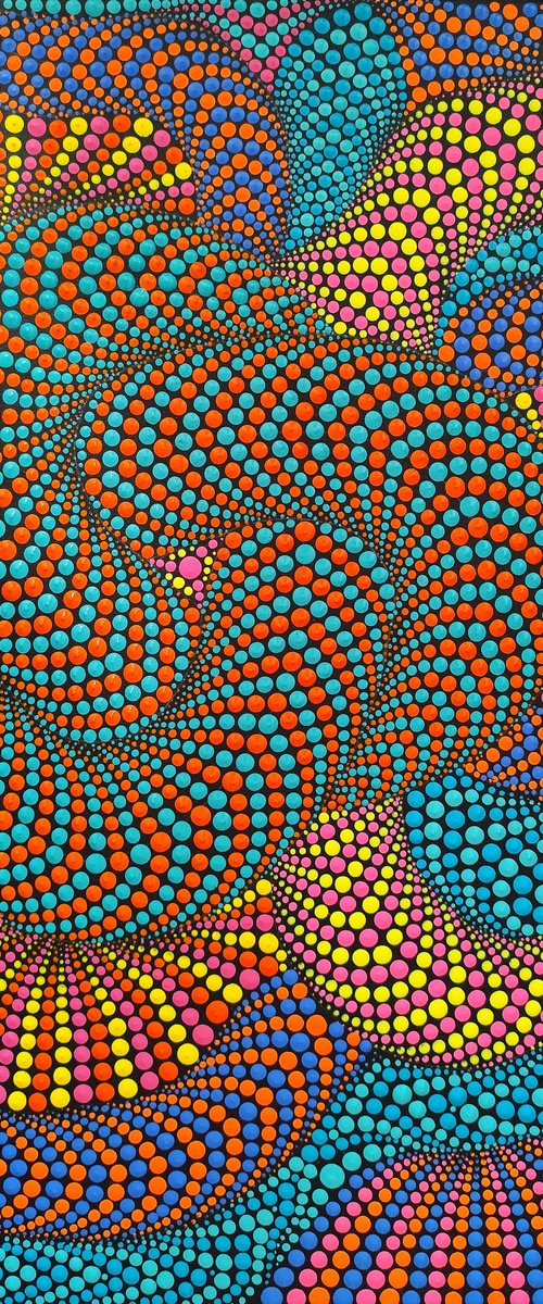 Psychedelic Vibration by Oxana Lazari