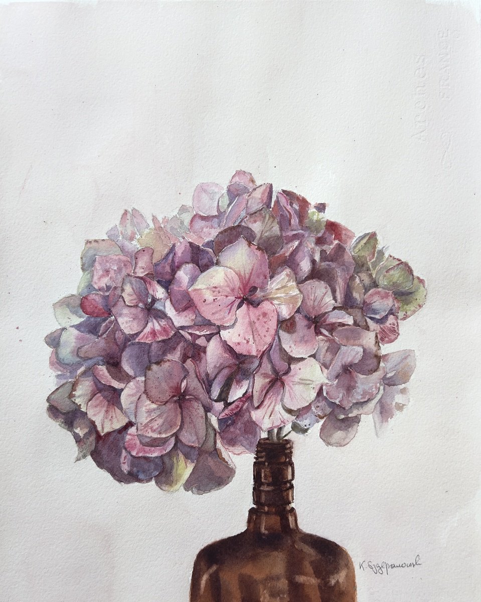 Impressionistic Watercolour , In The Time Zone By Krystyna Szczepanowski, 11 X 15, Artwork For Sale On Artfinder
