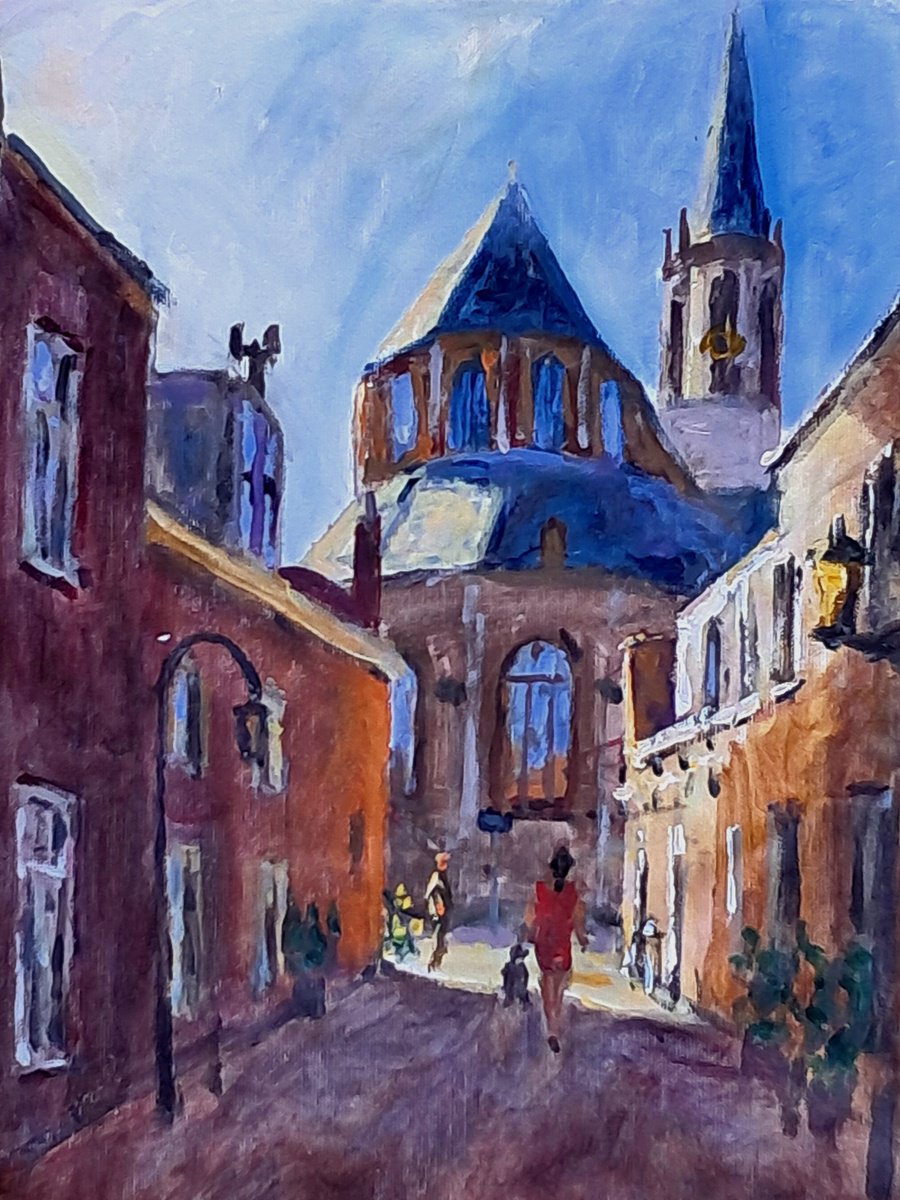  Old Delft By Dimitris Voyiazoglou, 17 X 20, Artwork For Sale On Artfinder