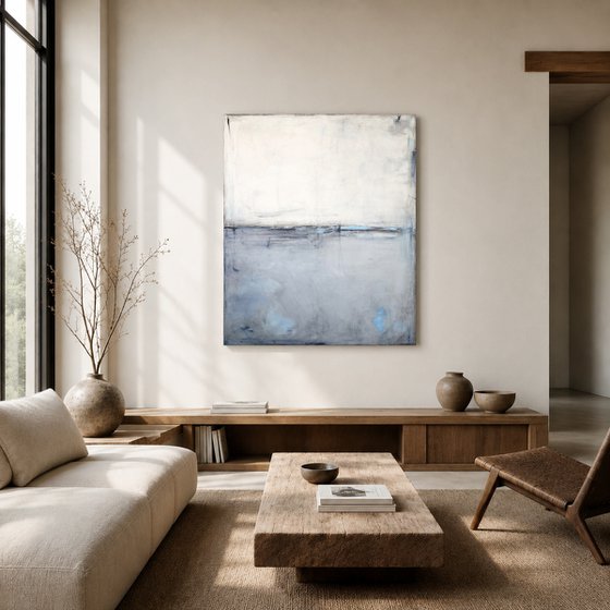 Gray with blue II