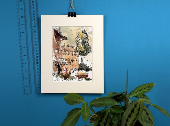 Bucharest Urban Sketch