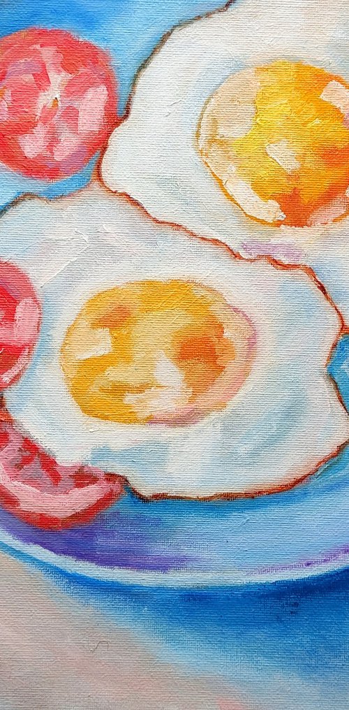 Fried Eggs by Yulia Berseneva