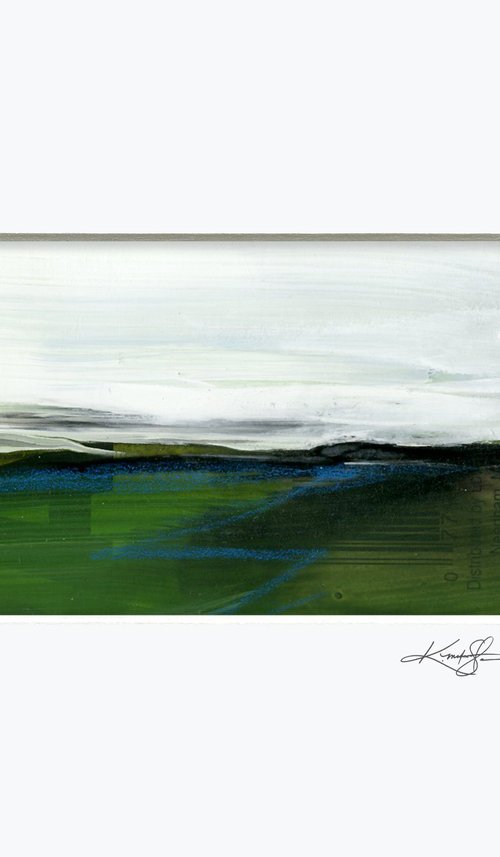 Journey 033 - Landscape painting by Kathy Morton Stanion by Kathy Morton Stanion