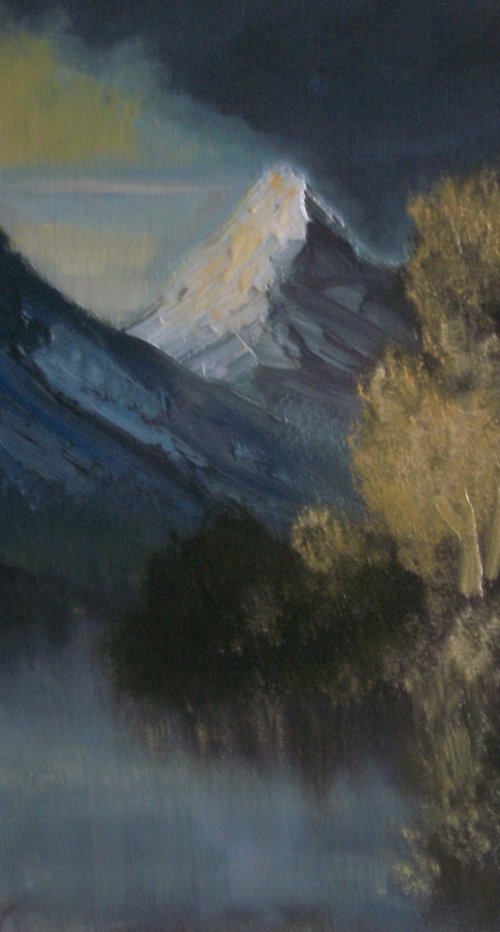 Chiaroscuro Landscape by Jack Bagley
