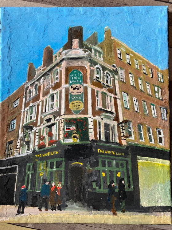 Corner Pub In Soho, London