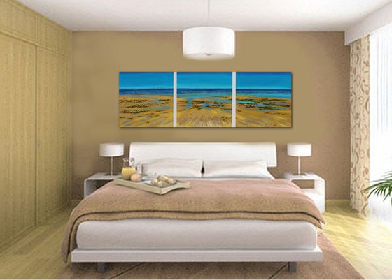 Coastal Colours Triptych