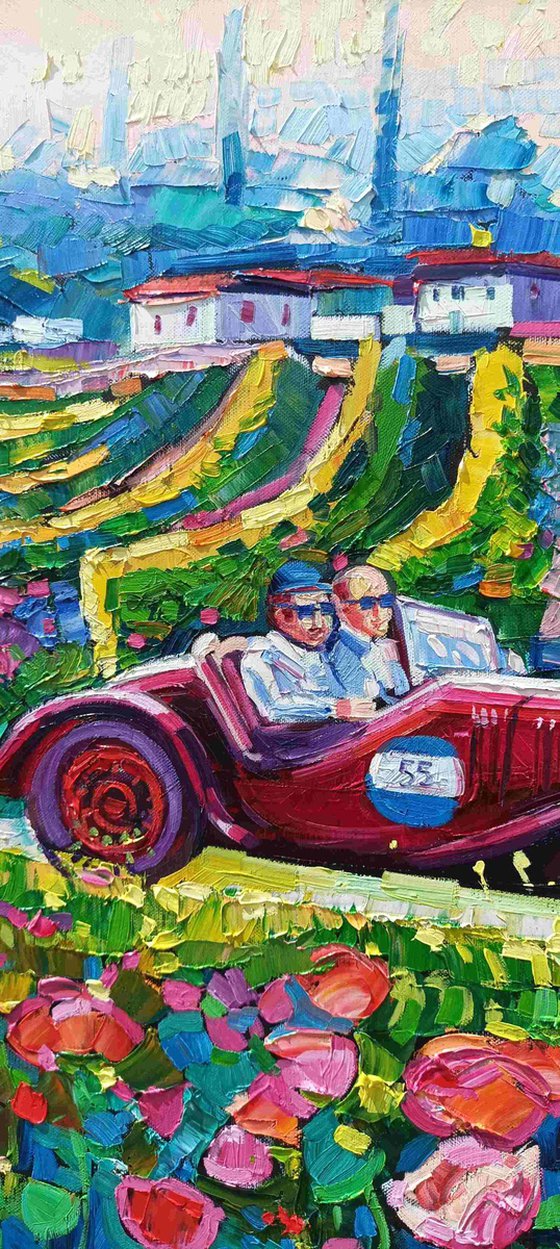 Mille miglia/Joy , vineyards and Roses