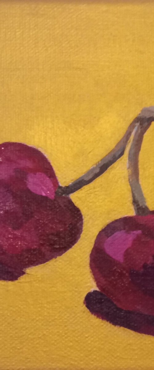 Dinky Cherries by Sarah Adams