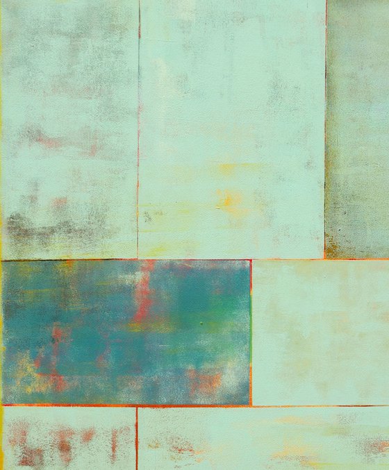 Turquoise Tiles Long