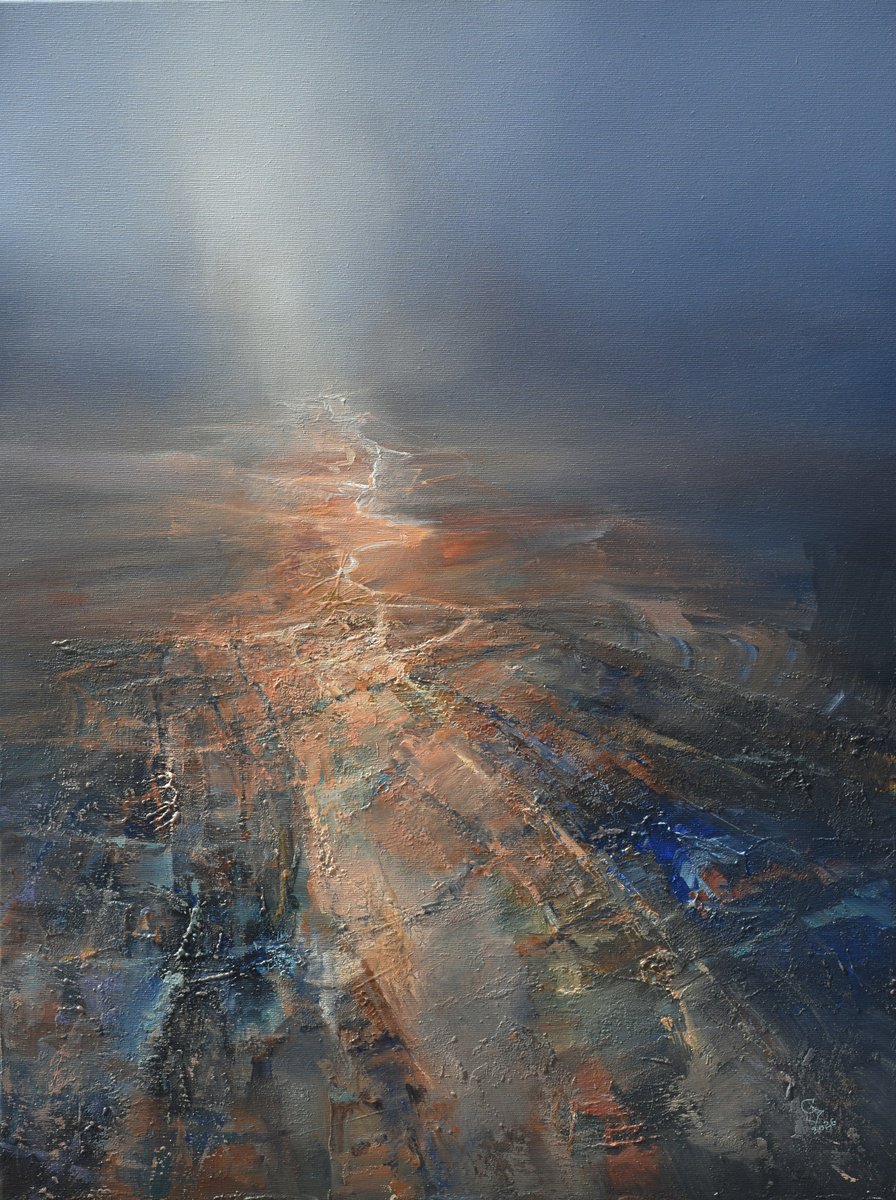 Agartha - The Wasteland 5 By Ivan Grozdanovski, 24 X 31, Artwork For Sale On Artfinder