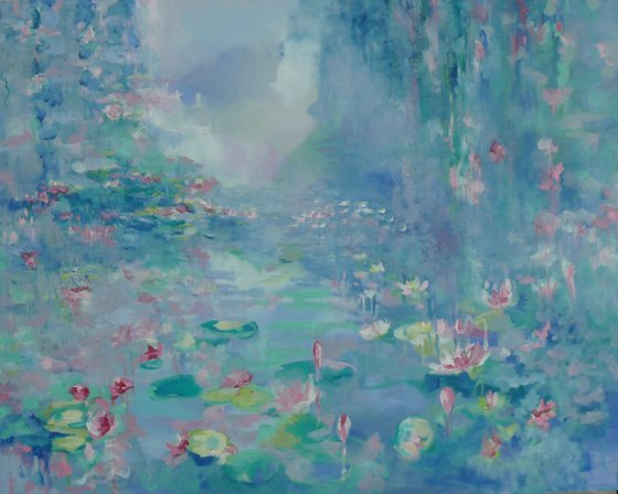 Blue Waterlilies 2025