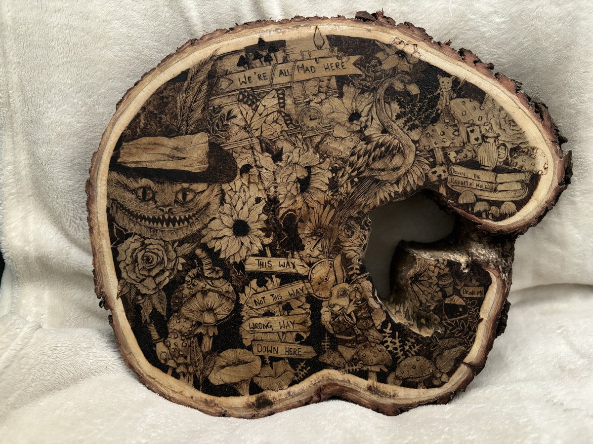 Surrealistic Abstract Painting By Dipti Janardhana, 13 X 11, Wonderland, Original Artwork