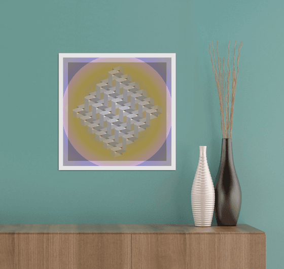 Simple 11 (Geometric Print) (2021)