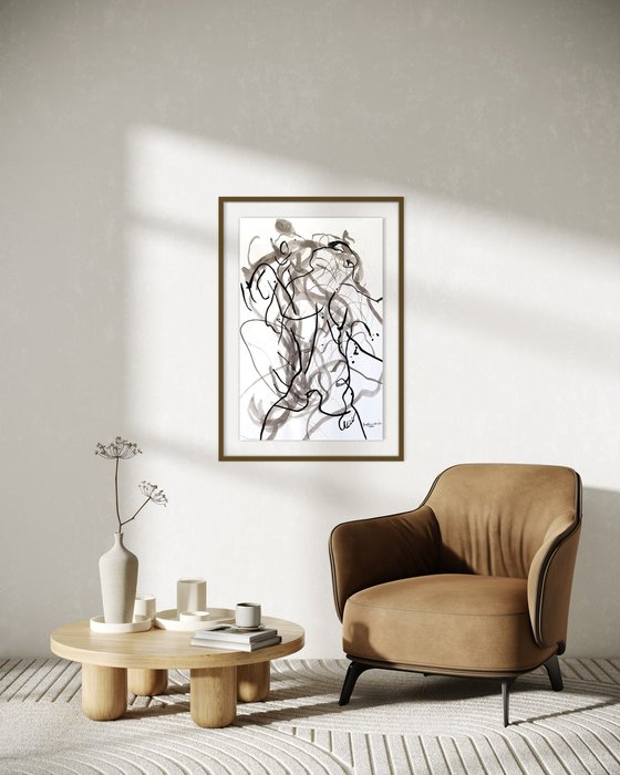 Ink Brush Drawing 14