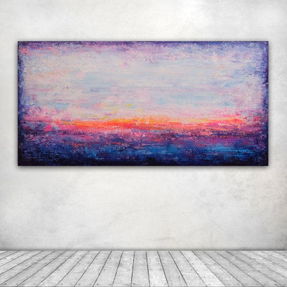 Abstract Sunset Landscape X