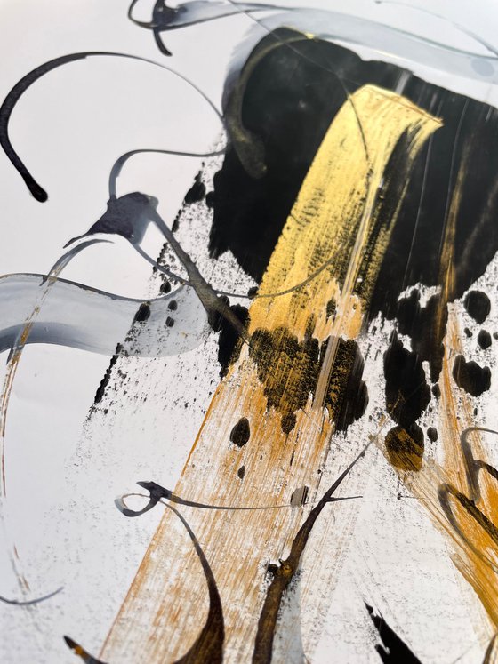 Abstract Calligraphy