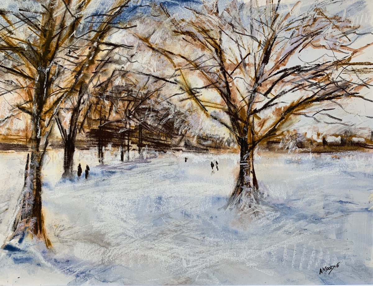 Snow Scene #3 by Andrew Moodie