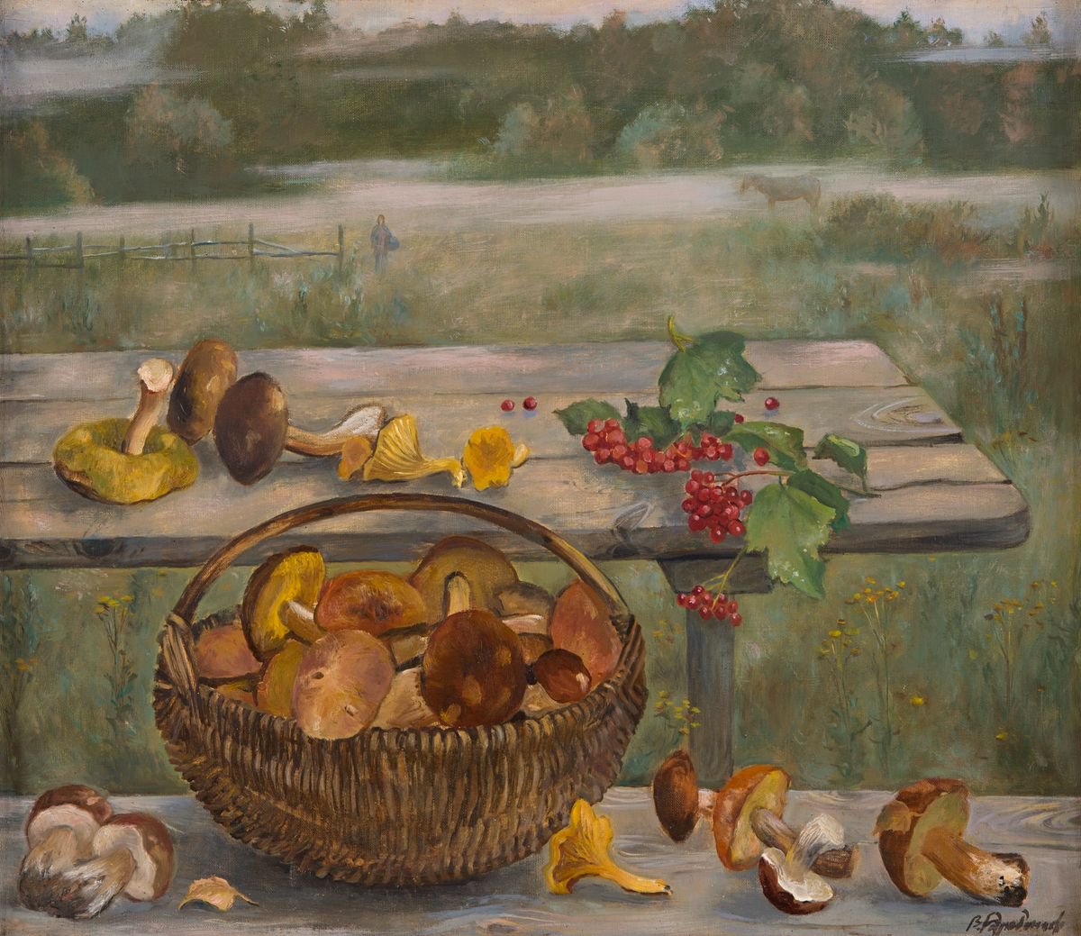 Mushroom Season by Viktar Barabantsau