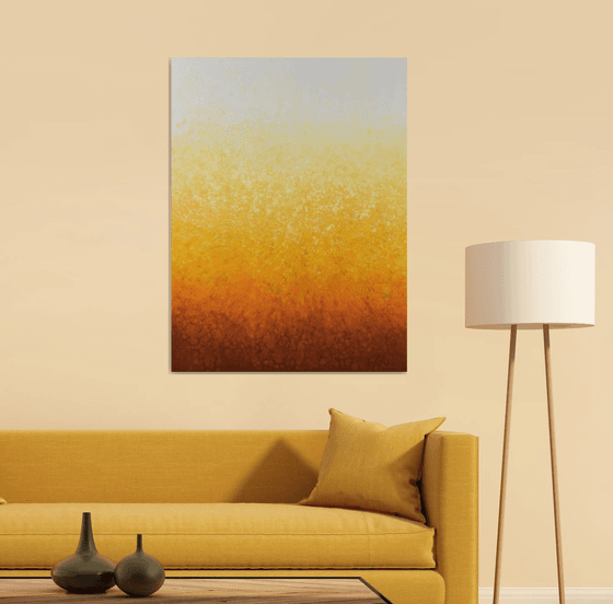 Radiance - Shimmer Series Color Field Abstract