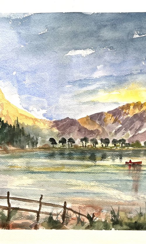 Dawn at Buttermere by Brian Tucker