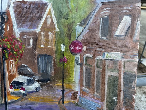 Hoofdstraat in Dalen