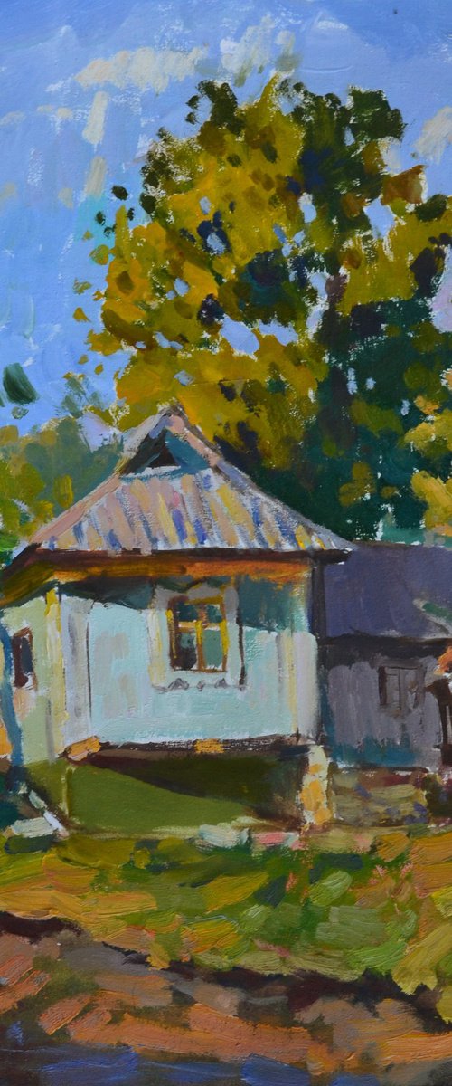 "Ukrainian Cottage" by Andriy Berekelia