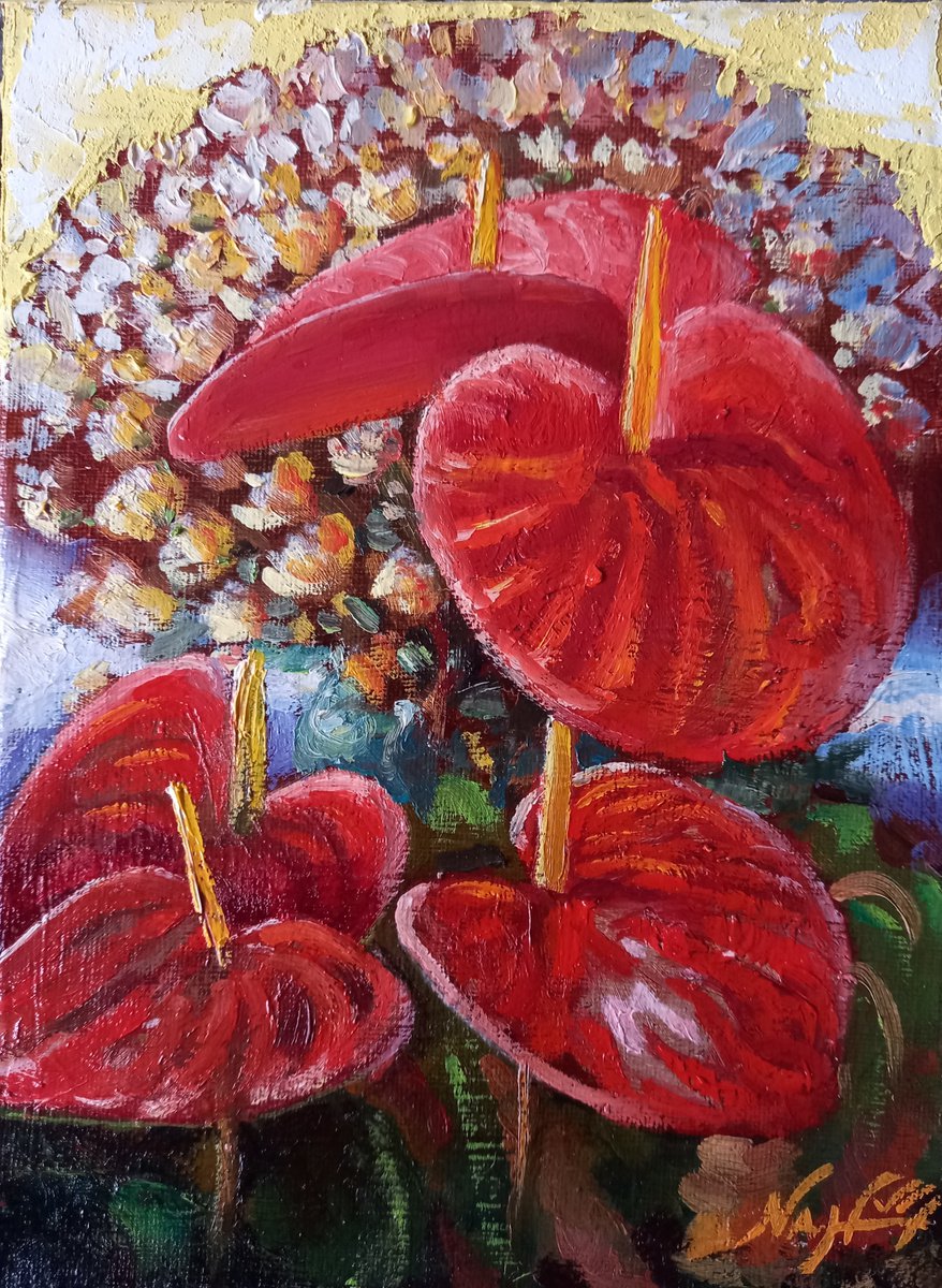 Tropical Flowers by Narek Hambardzumyan