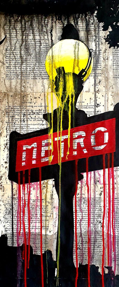 Metro Paris by jan noah