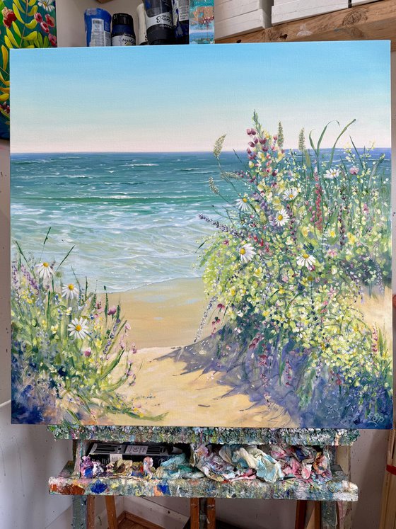 View from the dunes