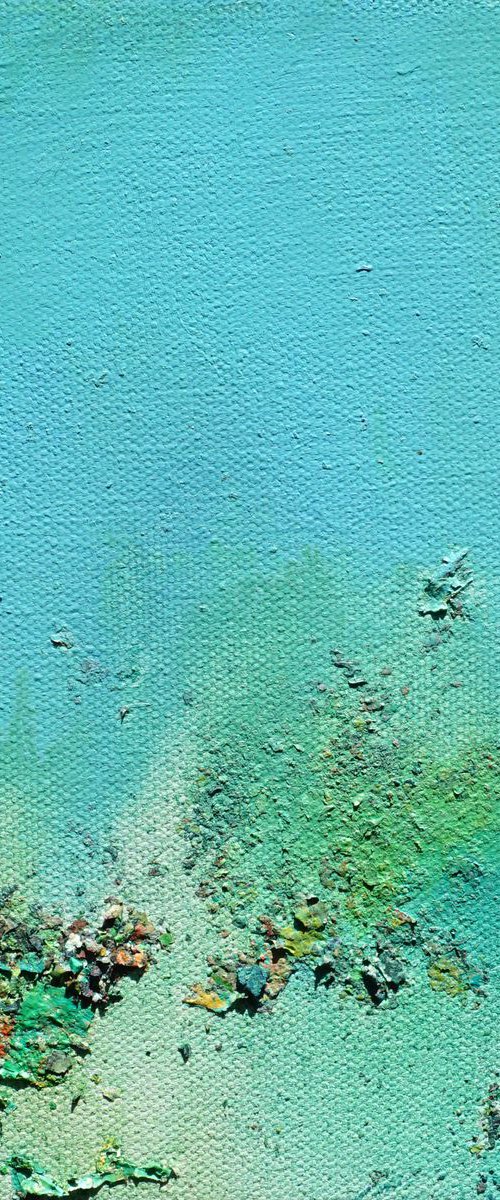Happy Tile-Caribbean 20x20cm/8x8in by jelena b