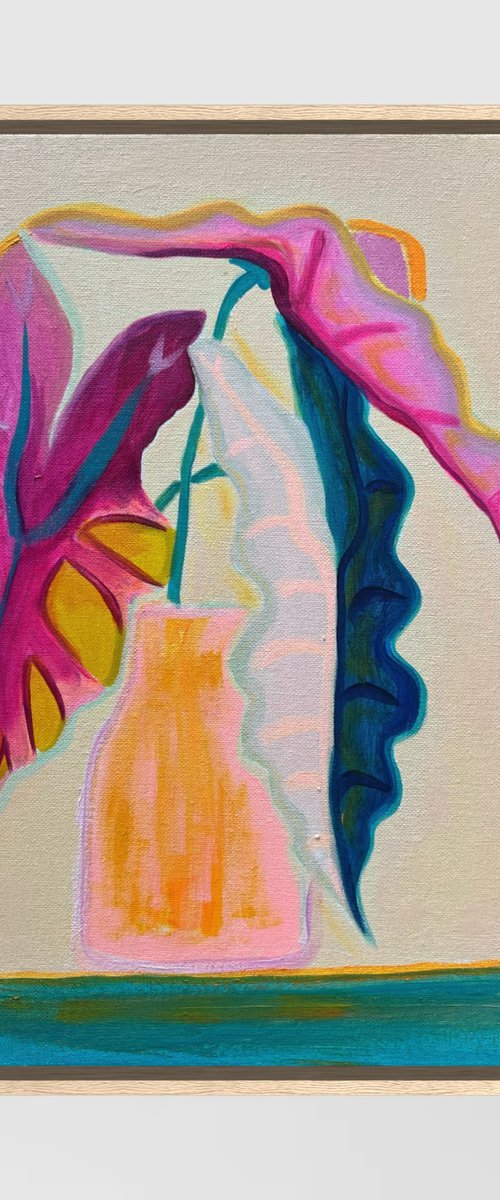 ‘Living My Best Leaf: 3’ by Kathryn Sillince