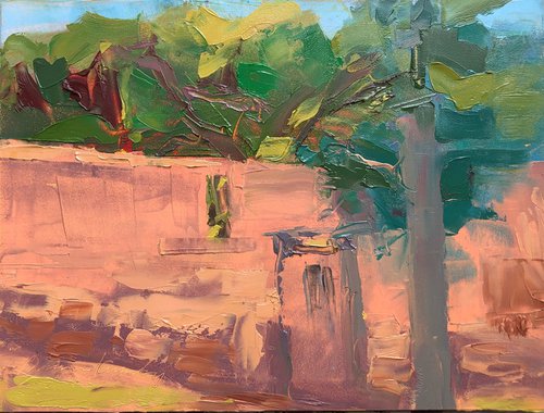 Park on Upper Canyon Road, Study I by Merrimon Kennedy