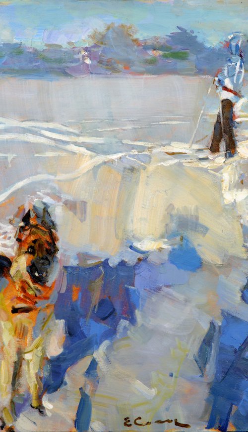 "Winter walk" by Eugene Segal