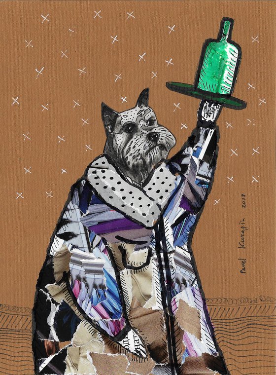 Drinking dog #14