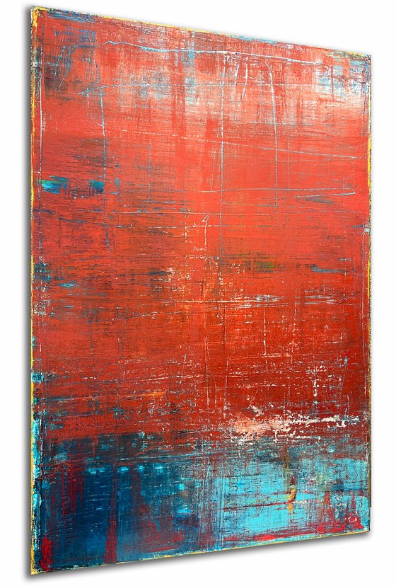 Wrecked In Red (24x36in)