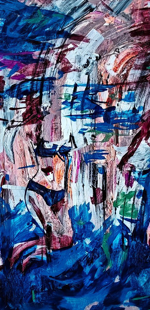 The pressure between gestures by Daniel Bulimar Henciu