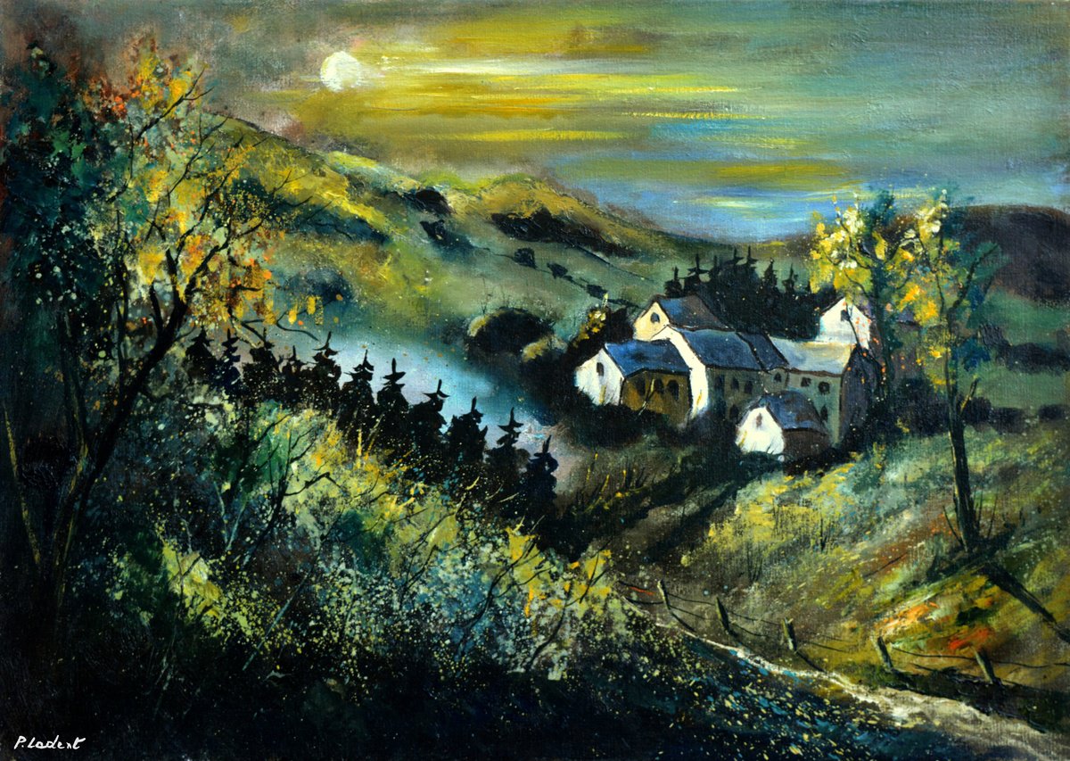 A village in my countrysie by Pol Henry Ledent