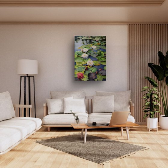 "Symphony of Water Lilies"