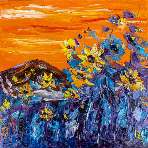 Etude with sunflowers 2 by Vladyslav Durniev