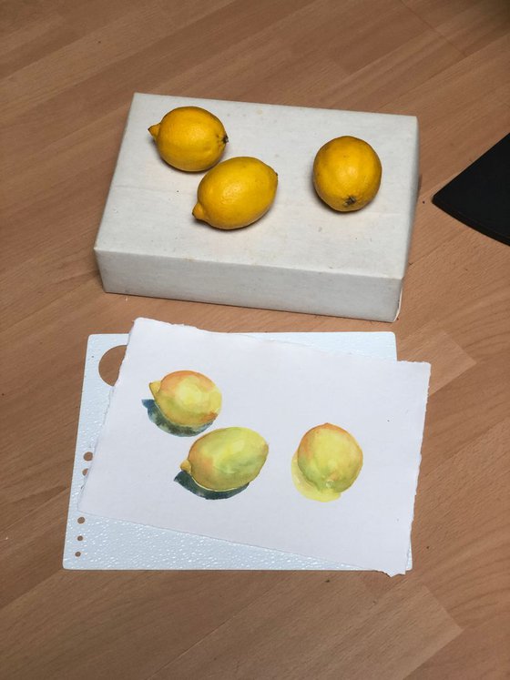 Sketching lemons