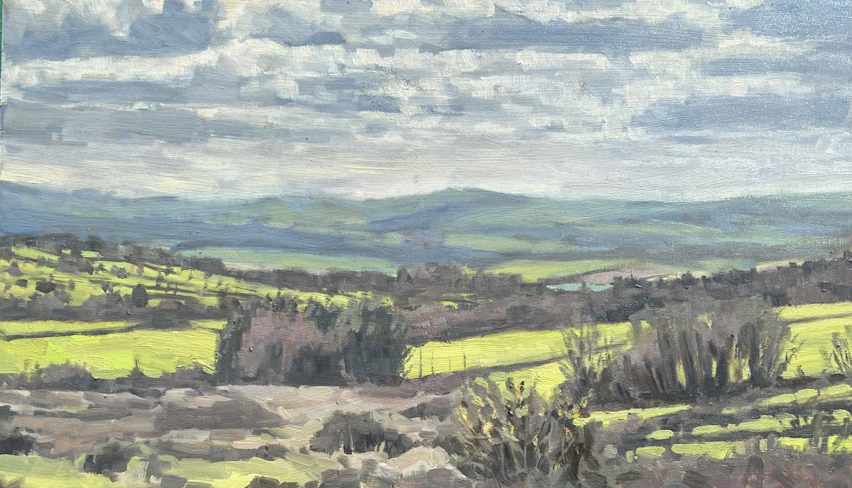 View from Bodmin Moor by Louise Gillard