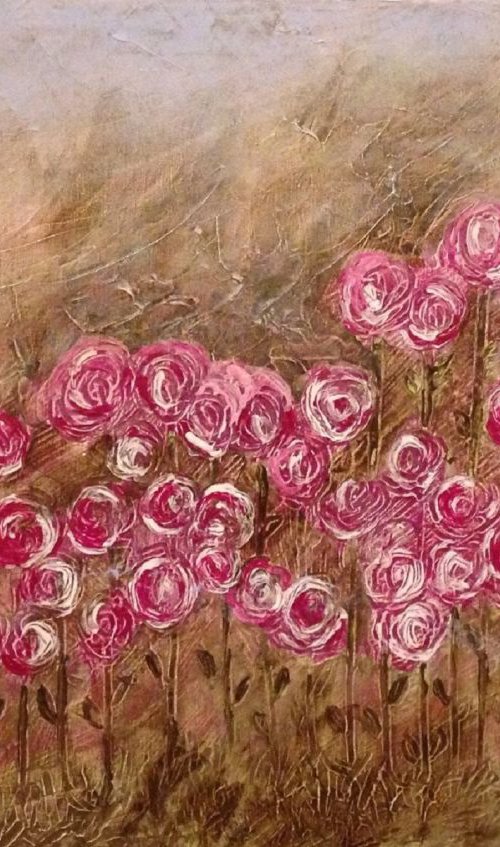 Flowers in the Garden by Carol Zsolt