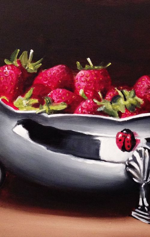 Fortune - Original oil painting - 20 x 30 cm ( 8 x 12 inches) by Valentina Toma' aka Zoe Chigi