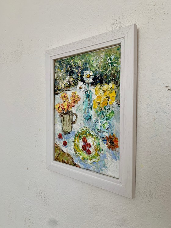 Still life with flowers