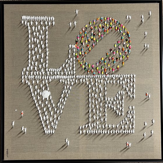 Freedom People ,,Heart Love” Eka Peradze Art