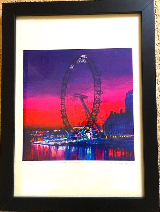 The Wheel or London Eye view